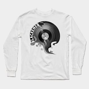 Blackened Melted Long Sleeve T-Shirt